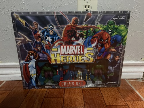 Marvel heroes chess set - marvel,