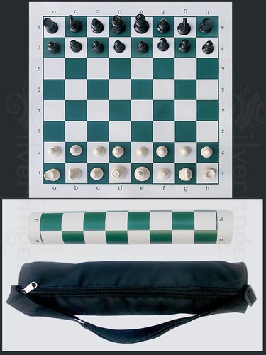 Chess set foldable portable - set,